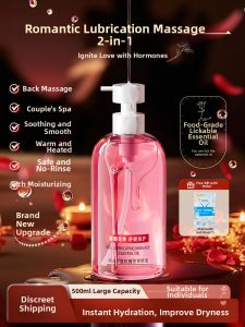 ORGINESE | Rose Warming Lubricating Massage Oil For Couples Full Body No-Rinse