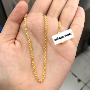 KALUNG TAMBANG PERAK 925 LAPIS MAS