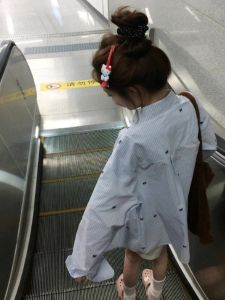 Special-Interest Design Blue Stripes Long Sleeve Shirt Coat Womens Clothing Early Autumn New Arrival Loose Casual Figure Flattering Graceful Tops