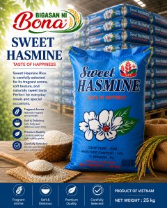 MICRO Sweet Hasmin SP1 long grain Vietnam White Rice 5kgs (freshly repacked)