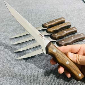 Dao lọc lóc gọt thái Nhật Mcusta dài 26m lưỡi dài 14cm dày 2.5mm sắc bén thép không rỉ