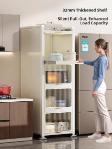 Hourleey | Pull-out Kitchen Storage Cabinet Multifunctional Organizer