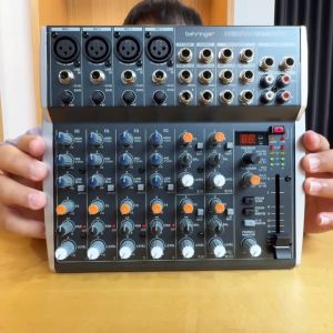 Behringer XENYX 1202SFX มิกเซอร์อนาล็อก 12 แชนแนล เสียบไมค์ได้ 4 ช่อง พร้อมเอฟเฟคในตัว AT Prosound