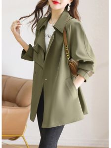 แจ็คเก็ตคาร์ดิแกนสั้นสำหรับผู้หญิง ฤดูใบไม้ผลิและฤดูใบไม้ร่วง ดีไซน์หรูหรา สไตล์เกาหลี เสื้อเชิ้ตอเนกประสงค์ แขนยาว ทรงสลิมฟิต