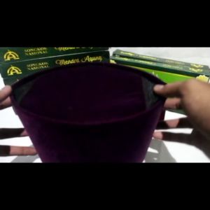Peci Songkok Kopiah Warna Ungu Merah Maroon Betawi Ac Tinggi 12 Cm Terbaru Kekinian Bahan Bludru Tebal Halus
