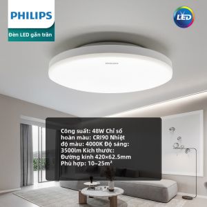 Philips | Đèn Trần LED Hình Tròn Hiện Đại Cho Nhà
