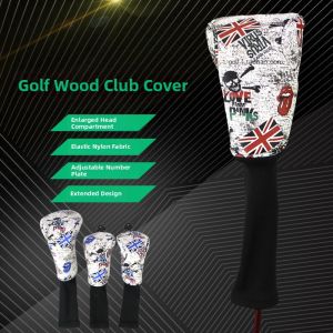 New Waterproof Dustproof Golf Wood Club Cover 3 Pieces