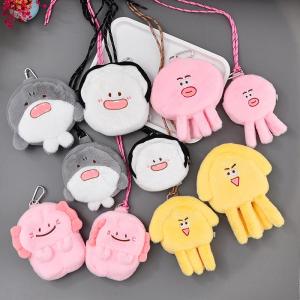 Túi Đựng Đồ Nghe Nhạc Cổ Lọ Hình Cá Mập Và Tôm Hùm Bằng Vải Nhung Dễ Thương Túi Đựng Đồ Dùng Cho Bảo Tàng Đại Dương Và Vườn Thú