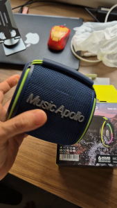 Loa di động MusicApollo S3 không dây chống nước kết nối bluetooth khe cắm thẻ nhớ usb