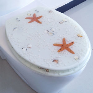 Nắp Bồn Cầu Bằng Nhựa Dày Kiểu Cũ Hình Chữ U V O Phụ Kiện Trang Trí Nhà Cửa Phổ Thông Cho Bồn Cầu Gia Đình