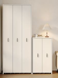 Movable Bookshelf with Wheels Gap Bookshelf Drawable Bookcase Ultra-Narrow Side Drawable Cabinet Ultra-Thin Sliding File Cabinet