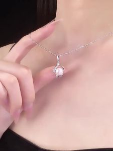 East Beauty | 999 Sterling Silver Freshwater Pearl Necklace Female