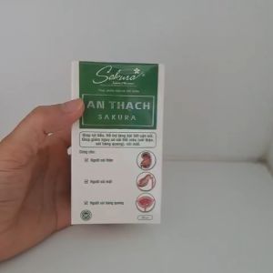 Viên uống lợi tiểu bổ thận bài thạch An Thạch Sakura hỗ trợ điều trị sỏi thận - Hộp 30 viên