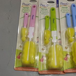 Pureen Sponge Bottle N Nipple Brush Nby 07