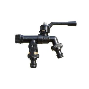 CUNGSA | Antifreeze Double Outlet Lockable Brass Outdoor Faucet