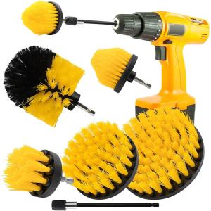 Car Beauty Interior Renovation Polishing Electric Cleaning Brush Head Electric Hand Drill Cleaning Brush Wheel Hub Car Wash Utility Brushes