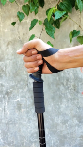 TREKKING POLE TONGKAT HIKING TREKING POLE ALUMUNIUM ALLOY RINGAN DAN KUAT