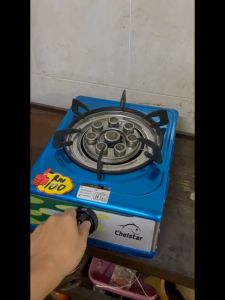 CHELSTAR SINGLE GAS STOVE STAINLESS STEEL BODY SE-69K