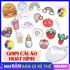 Huy Hiệu Cài Balo Túi Ví Hoạt Hình Dễ Thương - Ghim Cài Quần Áo Phụ Kiện Cài Cặp Xách Hình Ngộ Nghĩnh / Ghim Cài Balo Hoạt Hình Ngộ Nghĩnh Bằng Nhựa Acrylic
