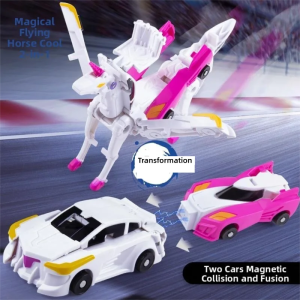 QUANHAO | Magic Transforming Magnetic Robot Toy