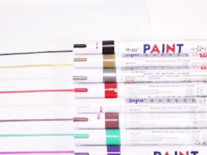 3Pcs White Paint Marker Pen Quick Dry Permanent Car Tire Marking Paint Pen