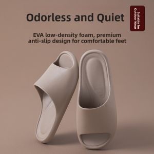 MONLEYTA | Silent EVA Bathroom Slippers For Men And Women Home Indoor Anti-Slip Deodorant Bathing Couples Summer Slippers Youth All Seasons
