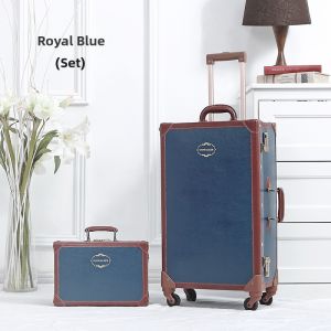 Uniwalker | Retro Handmade Female Luggage 20 inch
