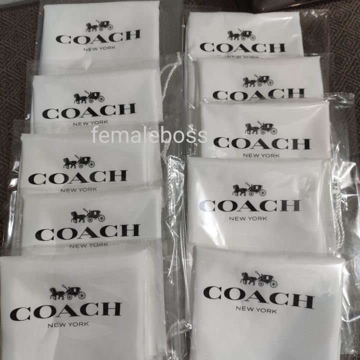 Coach bag discount with dust bag