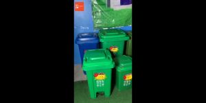 TRASH BIN HEAVY DUTY 30L AND 50L COLOR BLUE AND GREEN / DURABLE TRASH BIN/ HIGH QUALITY TRASH BIN/ BASURAHAN / TRASH BIN WITH PEDAL/ TRASH BIN WITHOUT PEDAL