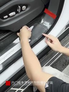 Transparent Car Sticker Bumper Protector Strip Sill Side Mirror Anti Scratch Tape Waterproof Protection Film For Auto Door
