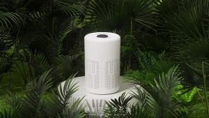 Negative Ion Mini Desktop Home USB Purifier Remove Smoke and Odor and Dust Particles HEPA Filter Efficient Purifying Air