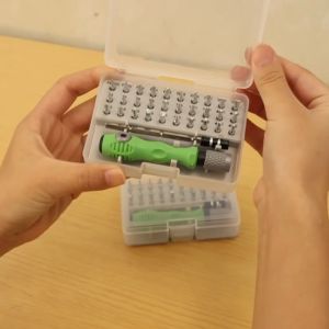 Ktools 32 in 1 Mini Screwdriver Kit High-Quality CR-V Steel Multi-Tool for Electronics Gadgets and Small Appliances Repair