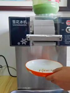 Snowflake Ice Machine Ice Shaver Machine Ice Crusher Dessert pengisar ais batu abc mesin ais kacang Ice Cream Machine