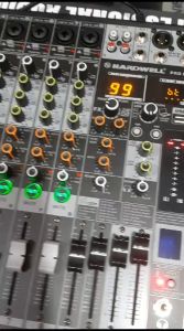 MIXER HARDWELL PRO FX 8 - MIXER AUDIO HARDWELL 8 CHANNEL
