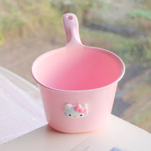 เก้าอี้ถังพลาสติกลายการ์ตูนสามารถนั่งใช้ในบ้านถังตกปลาตะกร้าอาบน้ำแบบพกพาถังซักผ้าของเล่นถังเก็บของเก้าอี้ของเล่น