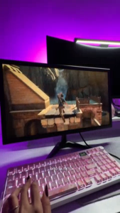 YAMY Gaming Monitor curved 24 Inch Monitor 144HZ PC Monitor 27 Inch 100HZ 180HZ 240HZ 165HZ