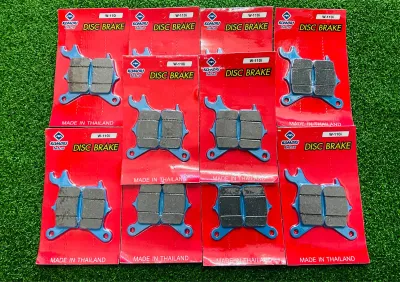 ผ้าเบรคหน้า แท้โคโมริ ราคา10คู่ ใส่รถ Wave110i ปี09-25 / Wave125i ปี12-25 TZI