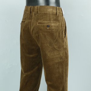 Mens Slim Fit Straight Leg Corduroy Casual Pants Autumn Winter Fashion Versatile Workwear Trousers Comfortable Cotton Blend