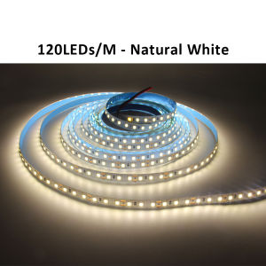 MJJC 5M 12V LED Strip SMD 2835 LED Tape 120LED/M 240LED/M Ice Blue Warm Cool White Flexible Strip Ribbon Home Decor Light