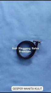 CLOUDID Gesper Wanita Tali Pinggang Bahan PU Untuk Wanita / Ikat Pinggang Wanita Belt Retro Fashion