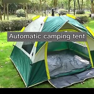 Tenda Otomatis Kemah Impor Camping Outdoor Autimatic Tend Adventure  1 - 4 Orang X-Culture X50