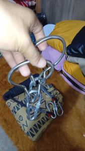 Heavy Duty Utility Rope Safety Rope Climbing Rappelling hook and Duyan Ring