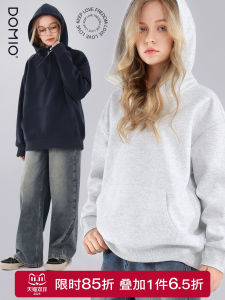 Girls Hoodie Loose Fit Childrens Clothing Autumn Winter New Style Big Kids Top Teenage Casual Cotton Polyester Blend