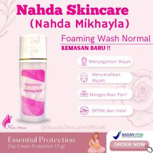 FOAMING WASH / SABUN CUCI MUKA ACNE dan NORMAL Nahda Skincare
