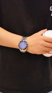 MOEMTON mens automatic mechanical watch deep sea blue plate watch M121.BSSA01