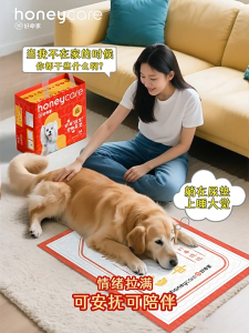 Honeycare "Good Luck" dog unrine pads thickened deodrant pet absorbent pad wee wee pads 好命家狗狗尿垫加厚除臭宠物吸水垫好命进宝尿垫
