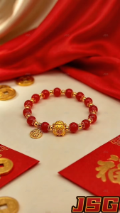 2027 Year of the Sheep Lucky Bracelet Golden Sheep Charm Fortune Pendantm Feng Shui Jewelry Women Gift