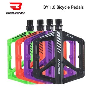 BOLANY 1.0 Nylon Anti-slip Waterproof Dustprood Dual Sealed Bearings Mountain Bike Pedals for MTB Bicycle Supplies