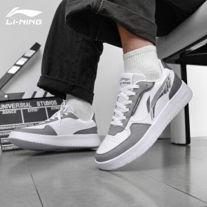Li-Ning | Giày Bảng Mùa Hè Nam Đế Mềm Sneakers Trắng