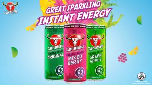Sparkling Energy Drink (Apple Green) 12 x 330ML